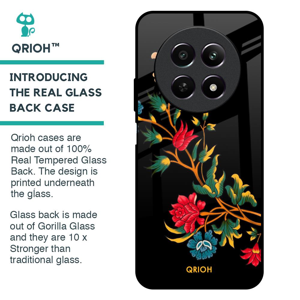 Dazzling Art Glass Case for Realme 12 5G