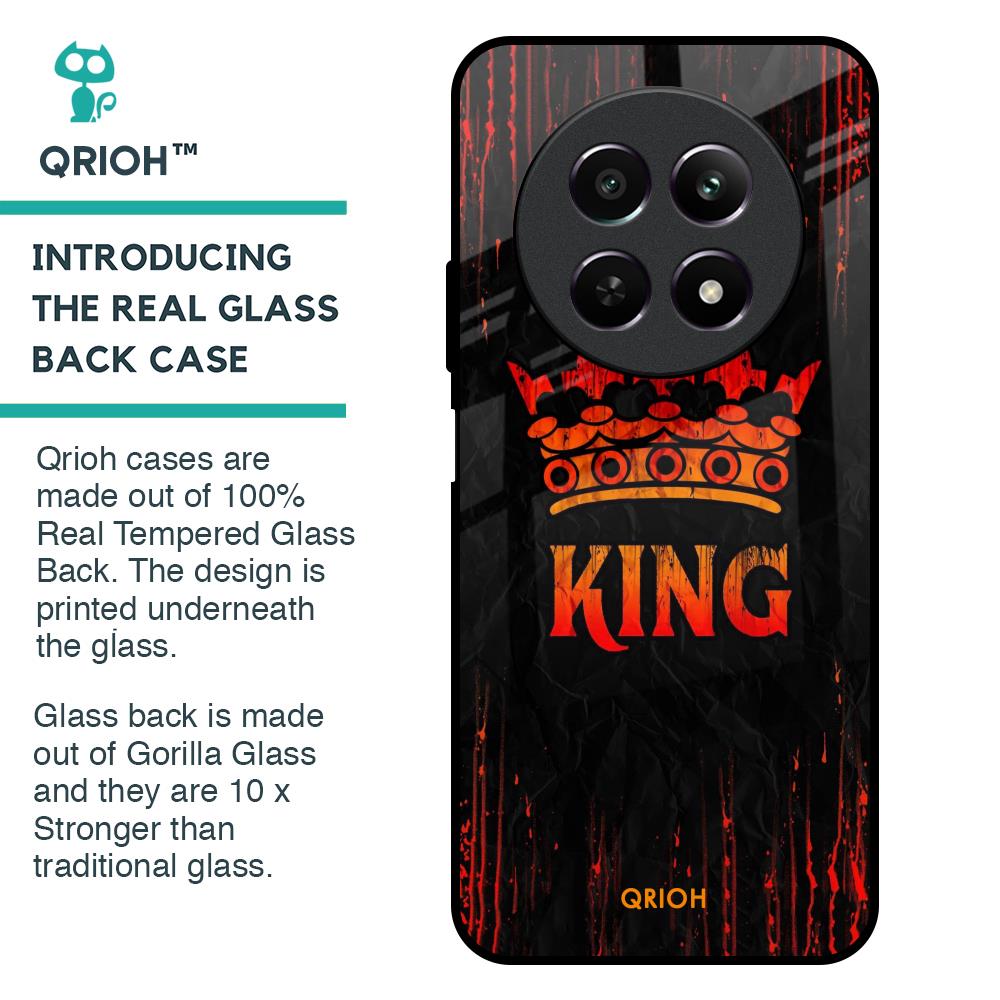 Royal King Glass Case for Realme 12 5G