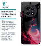 Moon Wolf Glass Case for Realme 12 5G