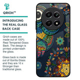Owl Art Glass Case for Realme 12 5G