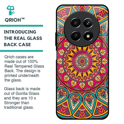 Elegant Mandala Glass Case for Realme 12 5G