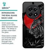 Red Moon Tiger Glass Case for Realme 12 5G