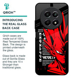Red Vegeta Glass Case for Realme 12 5G