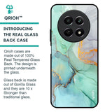 Green Marble Glass Case for Realme 12 5G