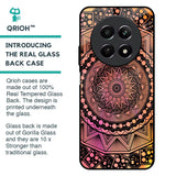 Floral Mandala Glass Case for Realme 12 5G