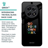 Go Your Own Way Glass Case for Realme 12 5G