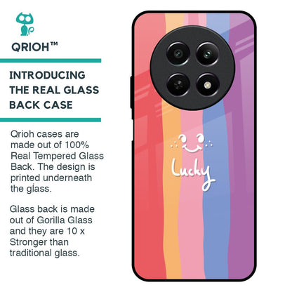Lucky Abstract Glass Case for Realme 12 5G