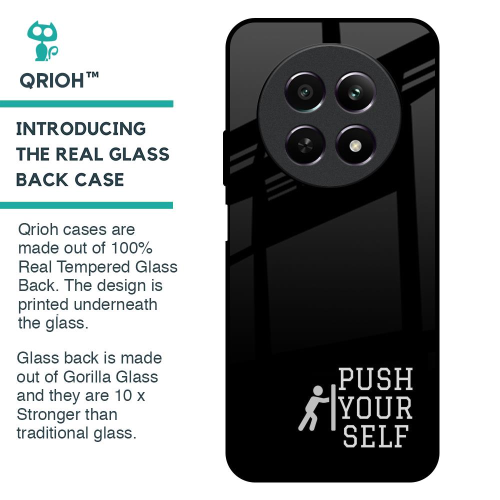 Push Your Self Glass Case for Realme 12 5G