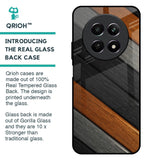 Tri Color Wood Glass Case for Realme 12 5G