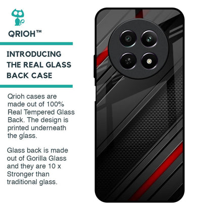 Modern Abstract Glass Case for Realme 12 5G