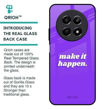 Make it Happen Glass Case for Realme 12 5G