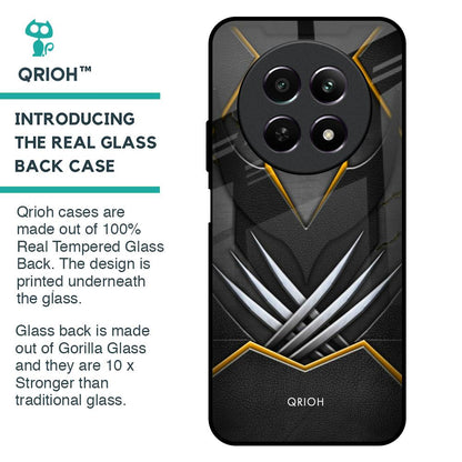 Black Warrior Glass Case for Realme 12 5G