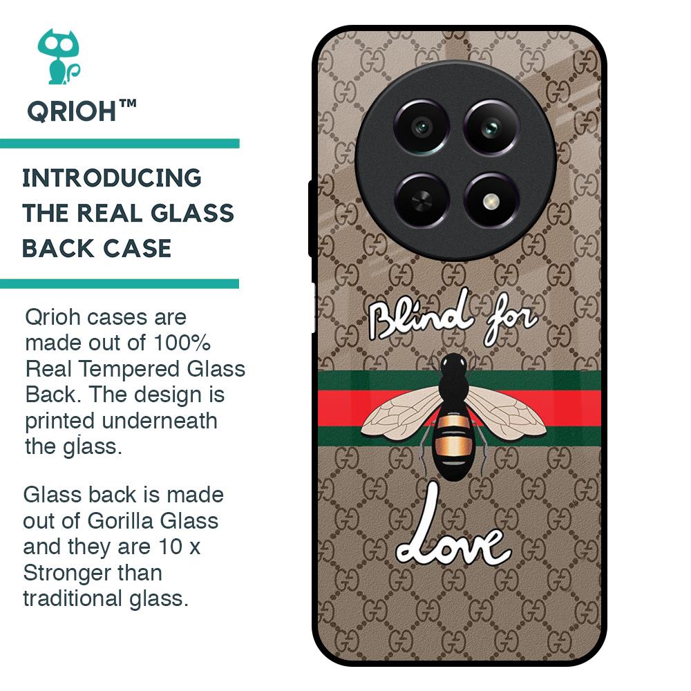 Blind For Love Glass Case for Realme 12 5G