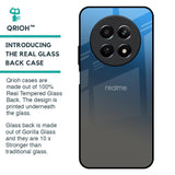 Blue Grey Ombre Glass Case for Realme 12 5G