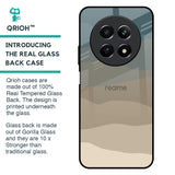 Abstract Mountain Pattern Glass Case for Realme 12 5G