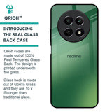 Green Grunge Texture Glass Case for Realme 12 5G