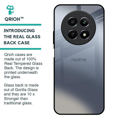 Space Grey Gradient Glass Case for Realme 12 5G