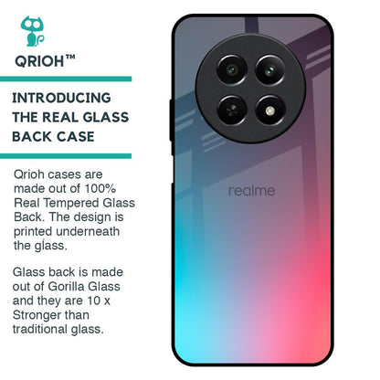 Rainbow Laser Glass Case for Realme 12 5G