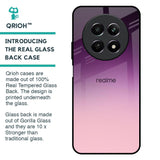 Purple Gradient Glass case for Realme 12 5G