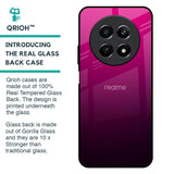 Purple Ombre Pattern Glass Case for Realme 12 5G