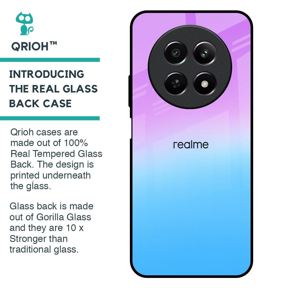 Unicorn Pattern Glass Case for Realme 12 5G