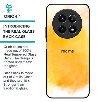 Rustic Orange Glass Case for Realme 12 5G