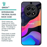 Colorful Fluid Glass Case for Realme 12 5G