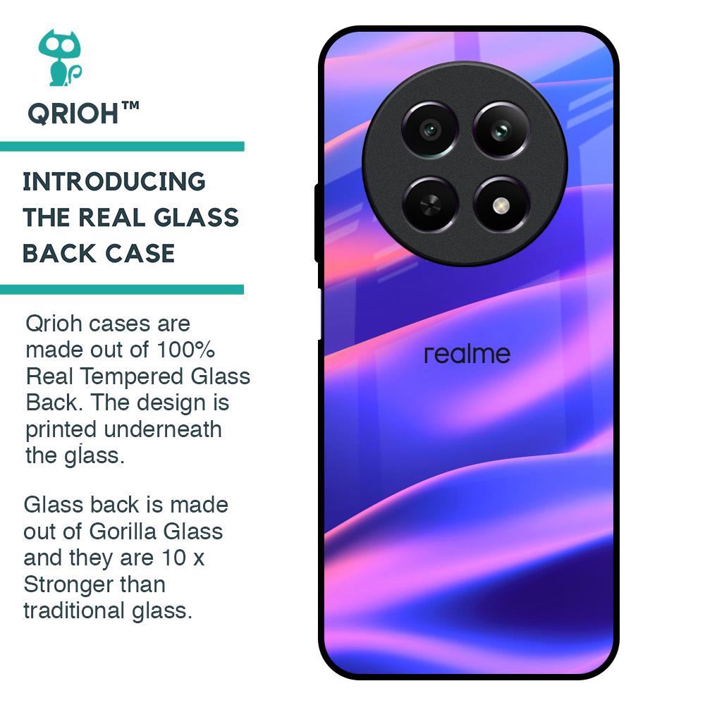 Colorful Dunes Glass Case for Realme 12 5G