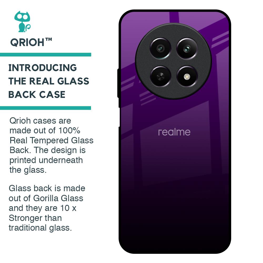 Harbor Royal Blue Glass Case For Realme 12 5G