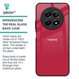 Solo Maroon Glass case for Realme 12 5G