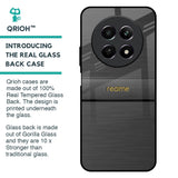 Grey Metallic Glass Case For Realme 12 5G