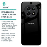 Jet Black Glass Case for Realme 12 5G