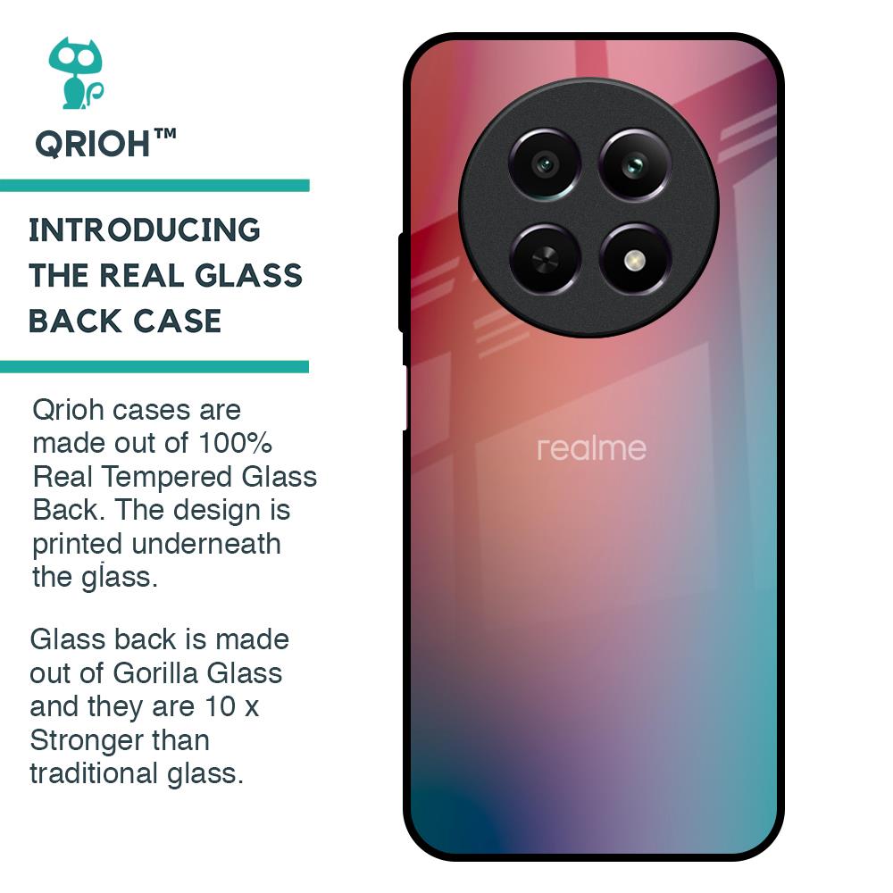 Dusty Multi Gradient Glass Case for Realme 12 5G