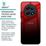 Maroon Faded Glass Case for Realme 12 5G