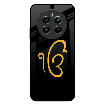 Luxury Fashion Initial Realme 12 Plus 5G Glass Back Cover Online