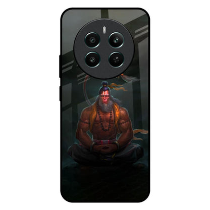 Lord Hanuman Animated Realme 12 Plus 5G Glass Back Cover Online