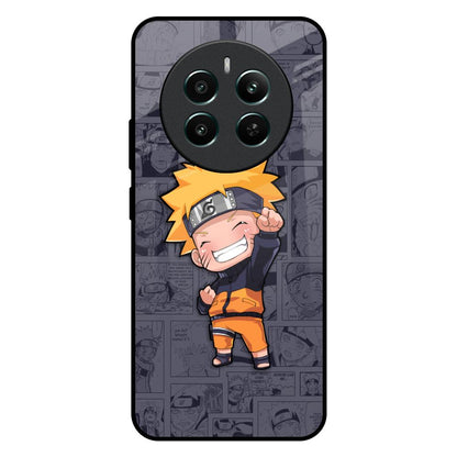 Orange Chubby Realme 12 Plus 5G Glass Back Cover Online