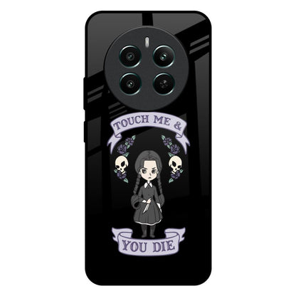 Touch Me & You Die Realme 12 Plus 5G Glass Back Cover Online