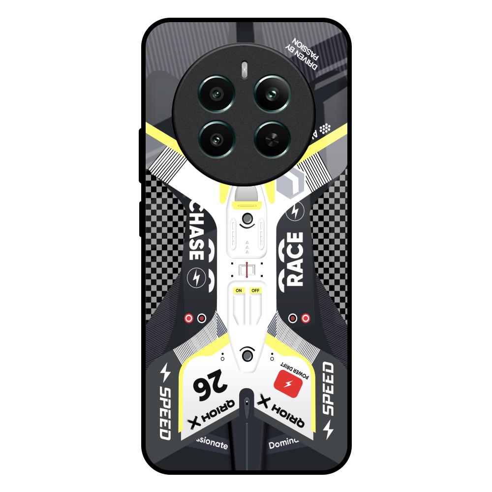 Car Enthusiast Realme 12 Plus 5G Glass Back Cover Online
