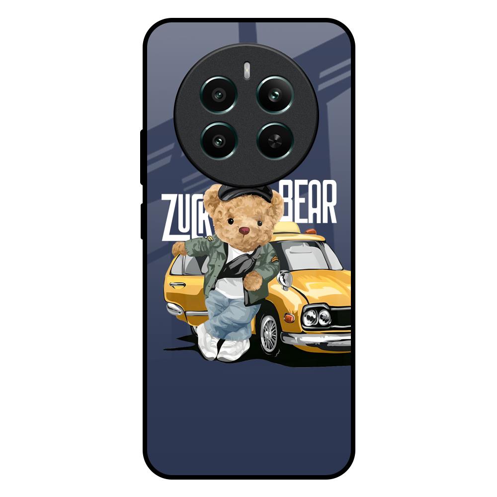 Adventurous Bear Realme 12 Plus 5G Glass Back Cover Online