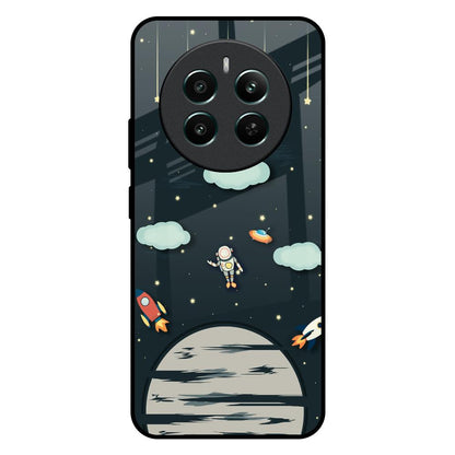Astronaut Dream Realme 12 Plus 5G Glass Back Cover Online
