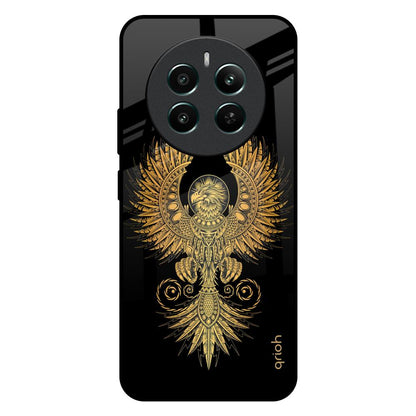 Mythical Phoenix Art Realme 12 Plus 5G Glass Back Cover Online