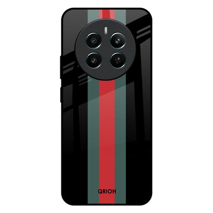 Vertical Stripes Realme 12 Plus 5G Glass Back Cover Online