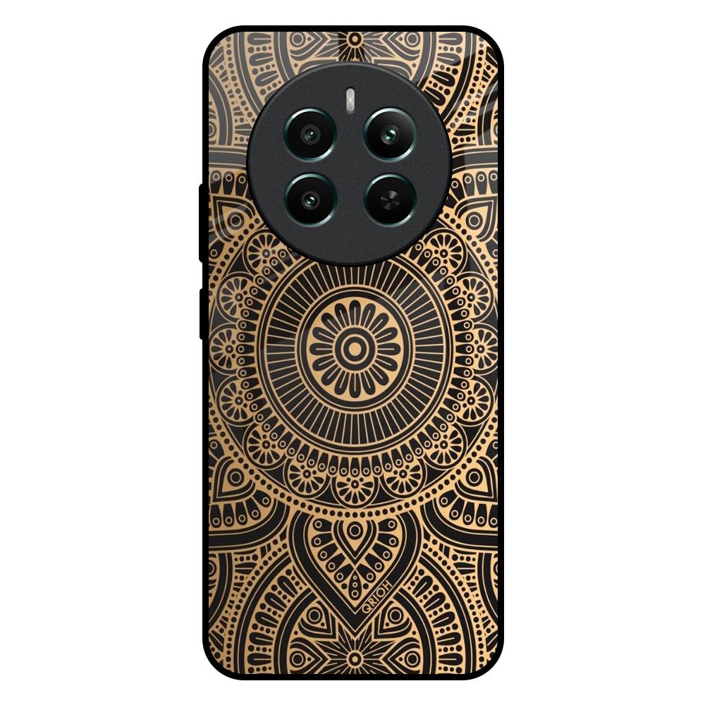Luxury Mandala Realme 12 Plus 5G Glass Back Cover Online