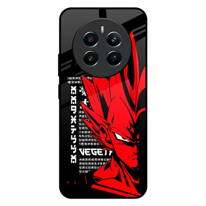 Red Vegeta Realme 12 Plus 5G Glass Back Cover Online