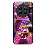 Electroplated Geometric Marble Realme 12 Plus 5G Glass Back Cover Online