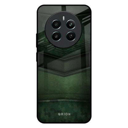 Green Leather Realme 12 Plus 5G Glass Back Cover Online