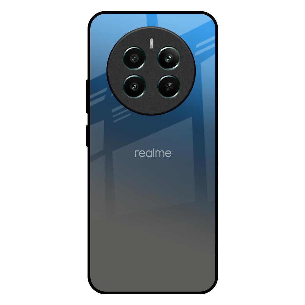 Blue Grey Ombre Realme 12 Plus 5G Glass Back Cover Online