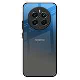 Blue Grey Ombre Realme 12 Plus 5G Glass Back Cover Online