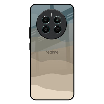 Abstract Mountain Pattern Realme 12 Plus 5G Glass Back Cover Online